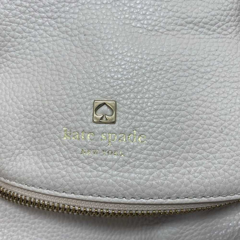 Kate Spade NY Cream Cobble Hill Leslie XL Travel … - image 2