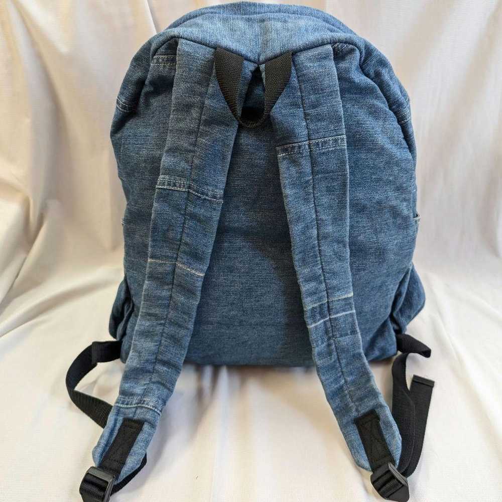 【vintage】90s Denim Shirt Remake Backpack / Rucksa… - image 2