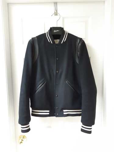 Sandro Sandro Drums Teddy Varsity Jacket - image 1