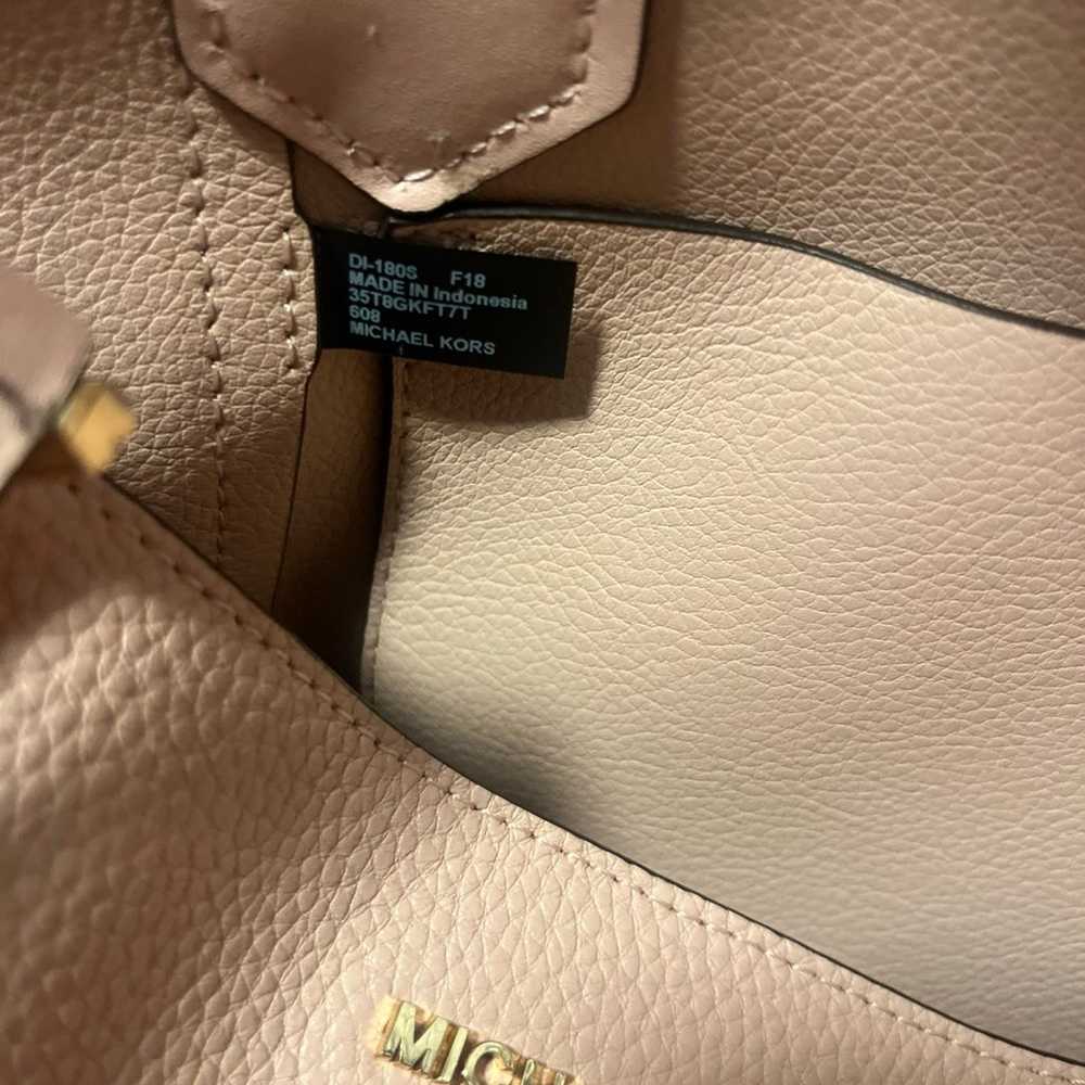 Michael Kors Women Large Leather Satchel Shoulder… - image 7