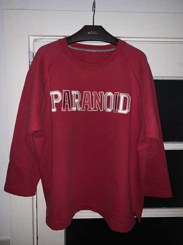 Rare × Streetwear × Vintage Rare Paranoid Cropped 