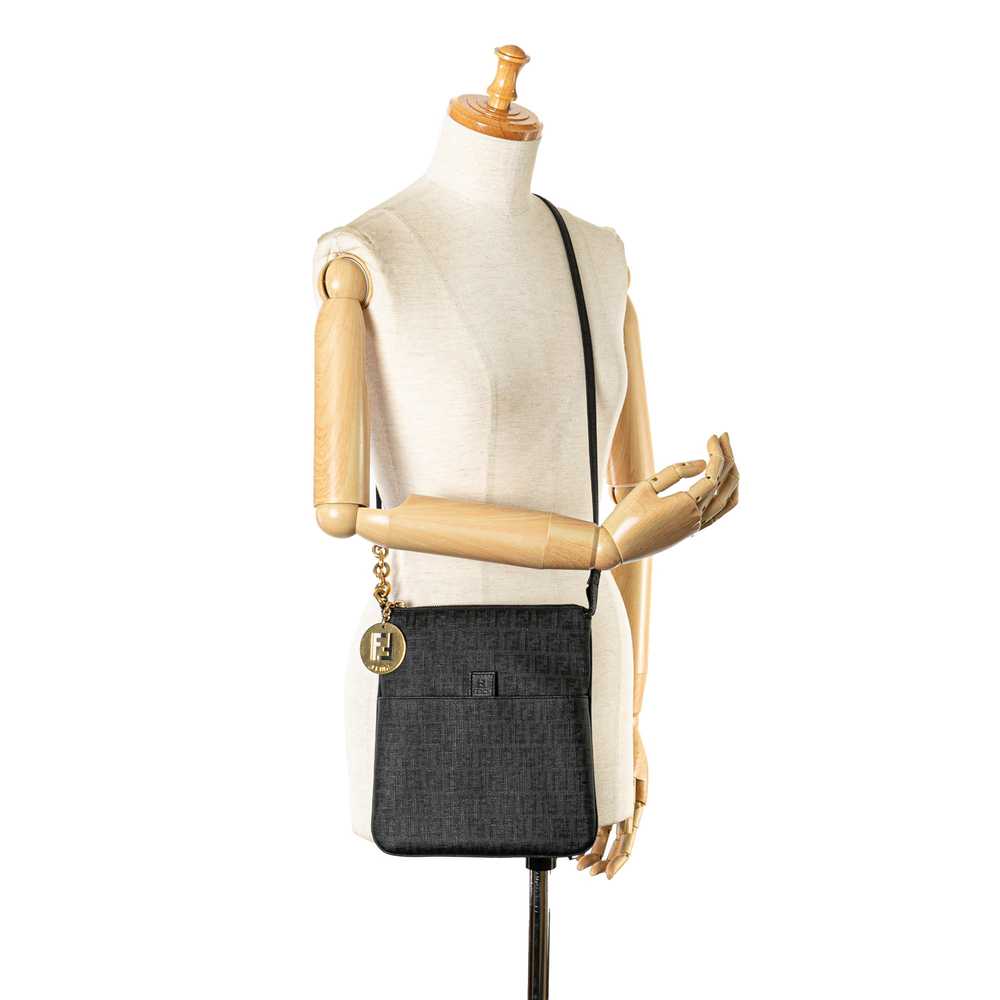 Black Fendi Spalmati Zucchino Crossbody - image 10