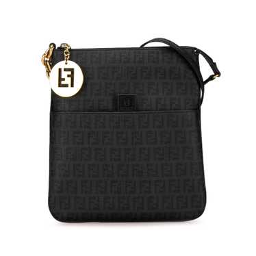 Black Fendi Spalmati Zucchino Crossbody - image 1