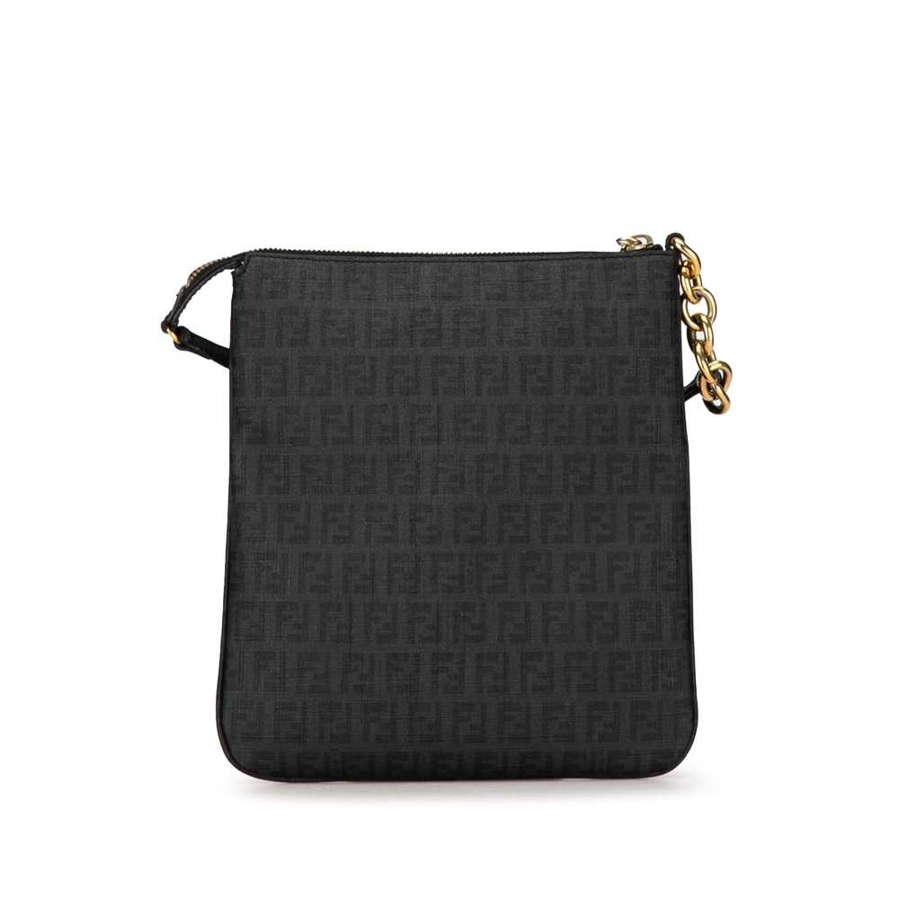 Black Fendi Spalmati Zucchino Crossbody - image 3