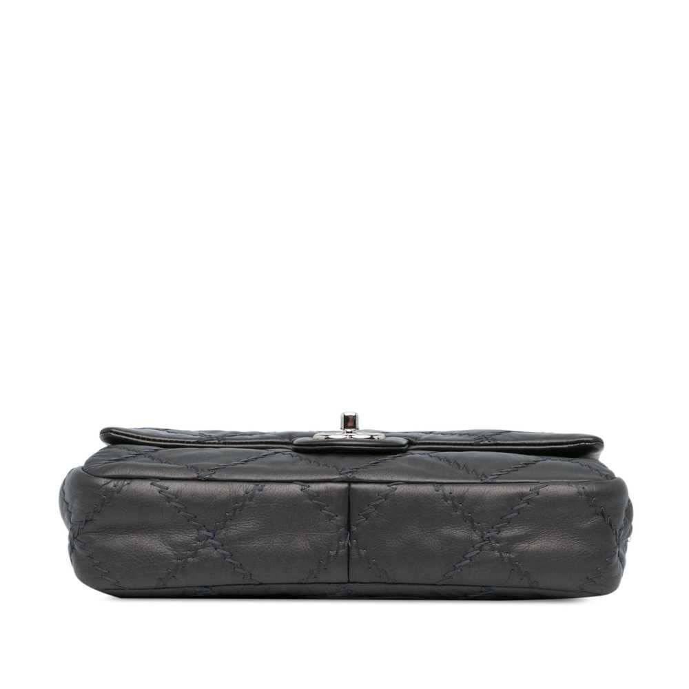 Gray Chanel Medium Calfskin Ultimate Stitch Flap … - image 3