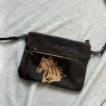 Vintage Vintage western leather bag - image 1