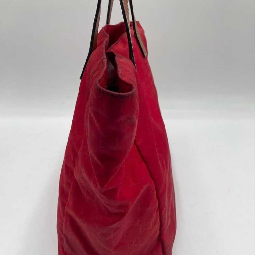 Gucci Tote Bag Red - image 4