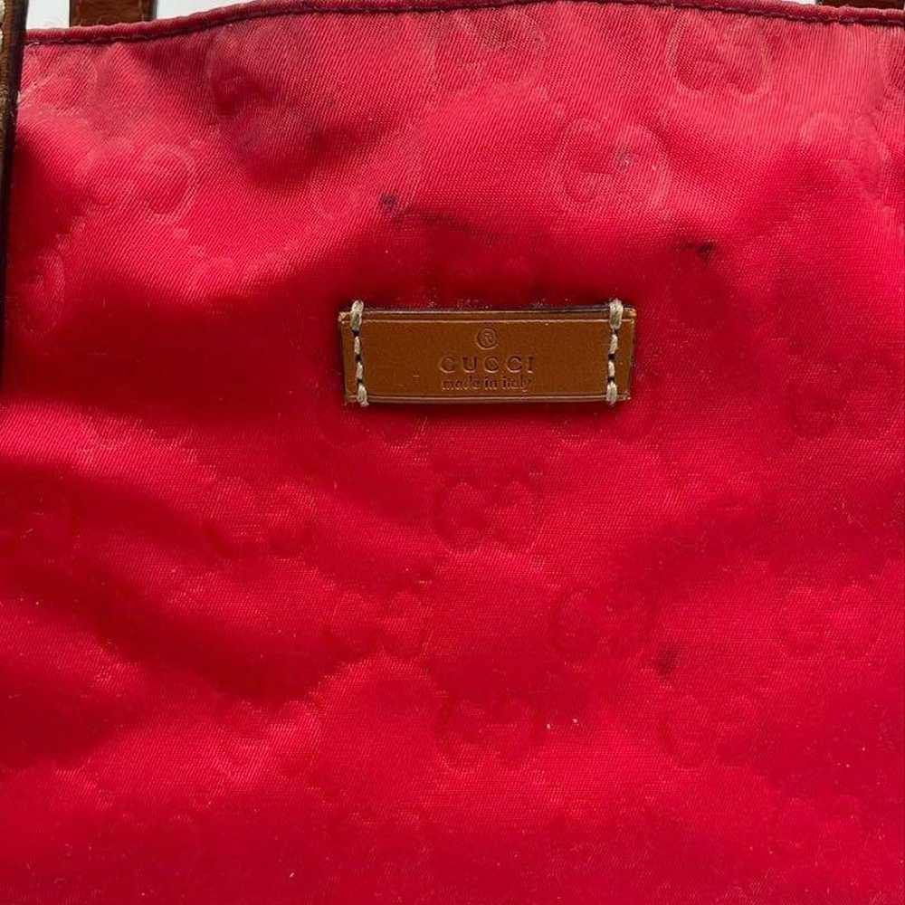 Gucci Tote Bag Red - image 5