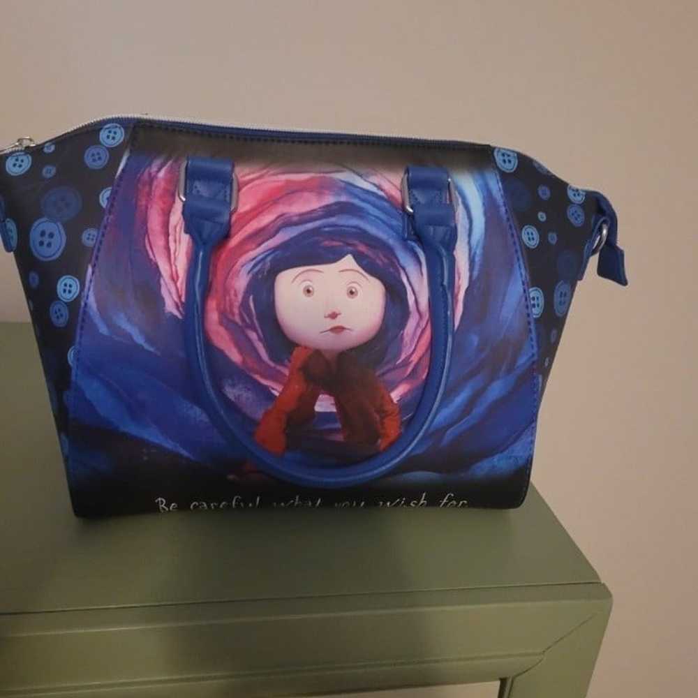 Loungefly disney coraline crossbody satchel purse - image 2