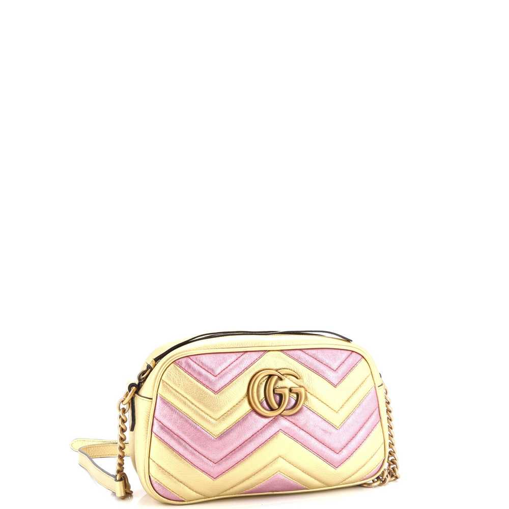 GUCCI GG Marmont Shoulder Bag Matelasse Leather S… - image 2