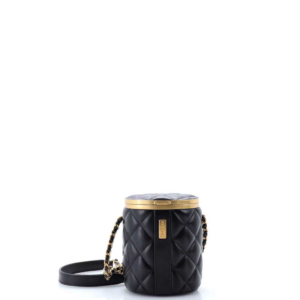 CHANEL Crown Box Vanity Bag Quilted Lambskin Mini - image 3