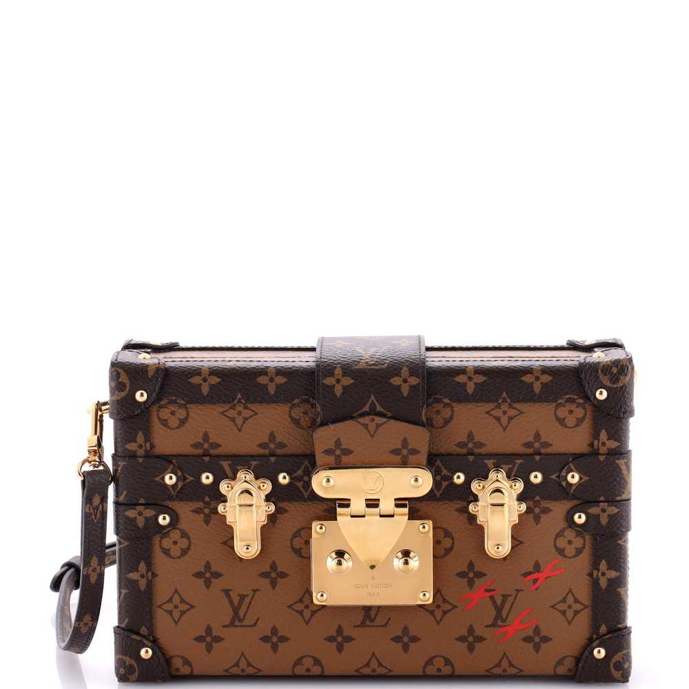 Louis Vuitton Petite Malle Handbag Reverse Monogr… - image 1