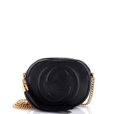 GUCCI Soho Chain Bag Leather Mini