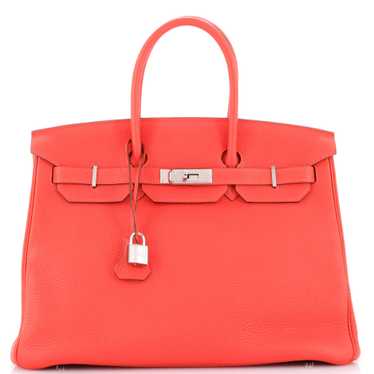 Hermes Birkin Handbag Rose Jaipur Togo with Pallad