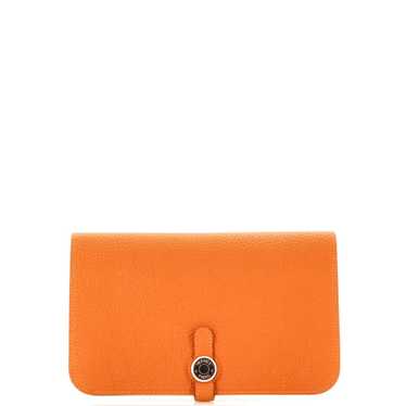 Hermes Dogon Duo Combined Wallet Leather