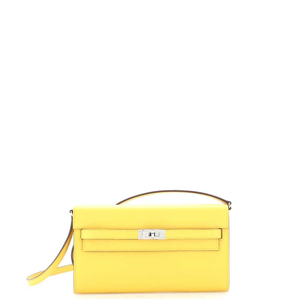 Hermes Kelly To Go Wallet Evercolor - image 1