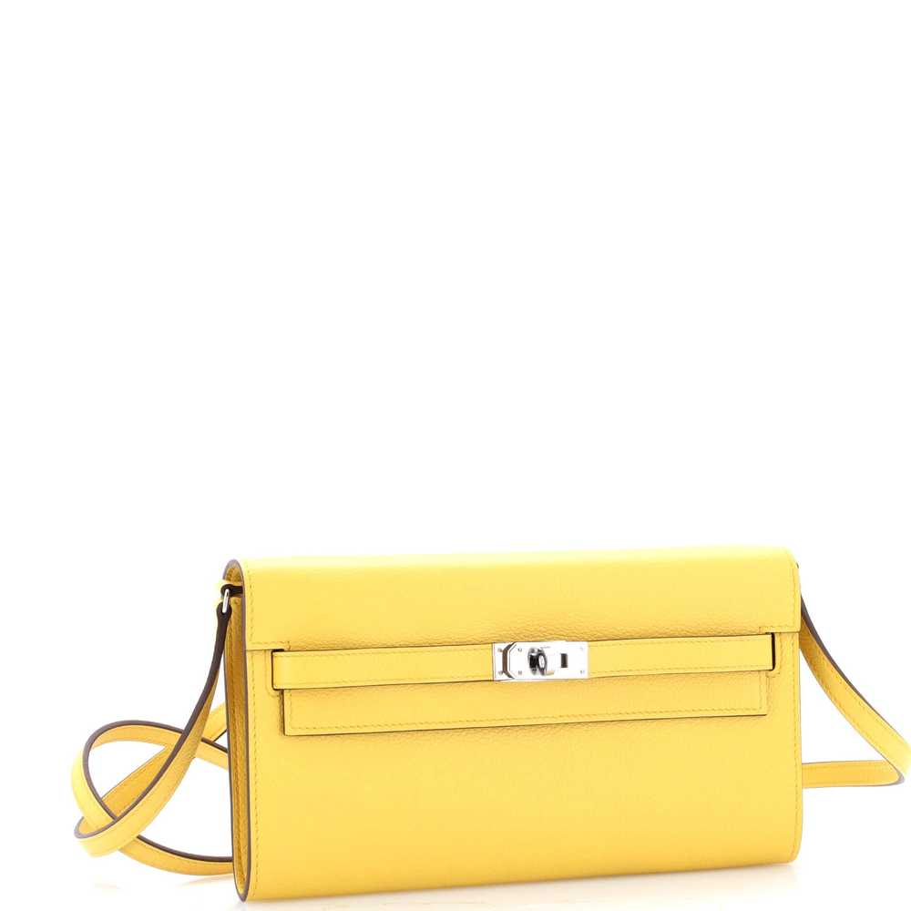 Hermes Kelly To Go Wallet Evercolor - image 2