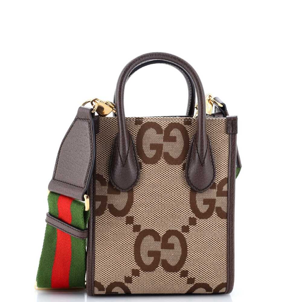 GUCCI Vertical Tote Jumbo GG Canvas Mini - image 1