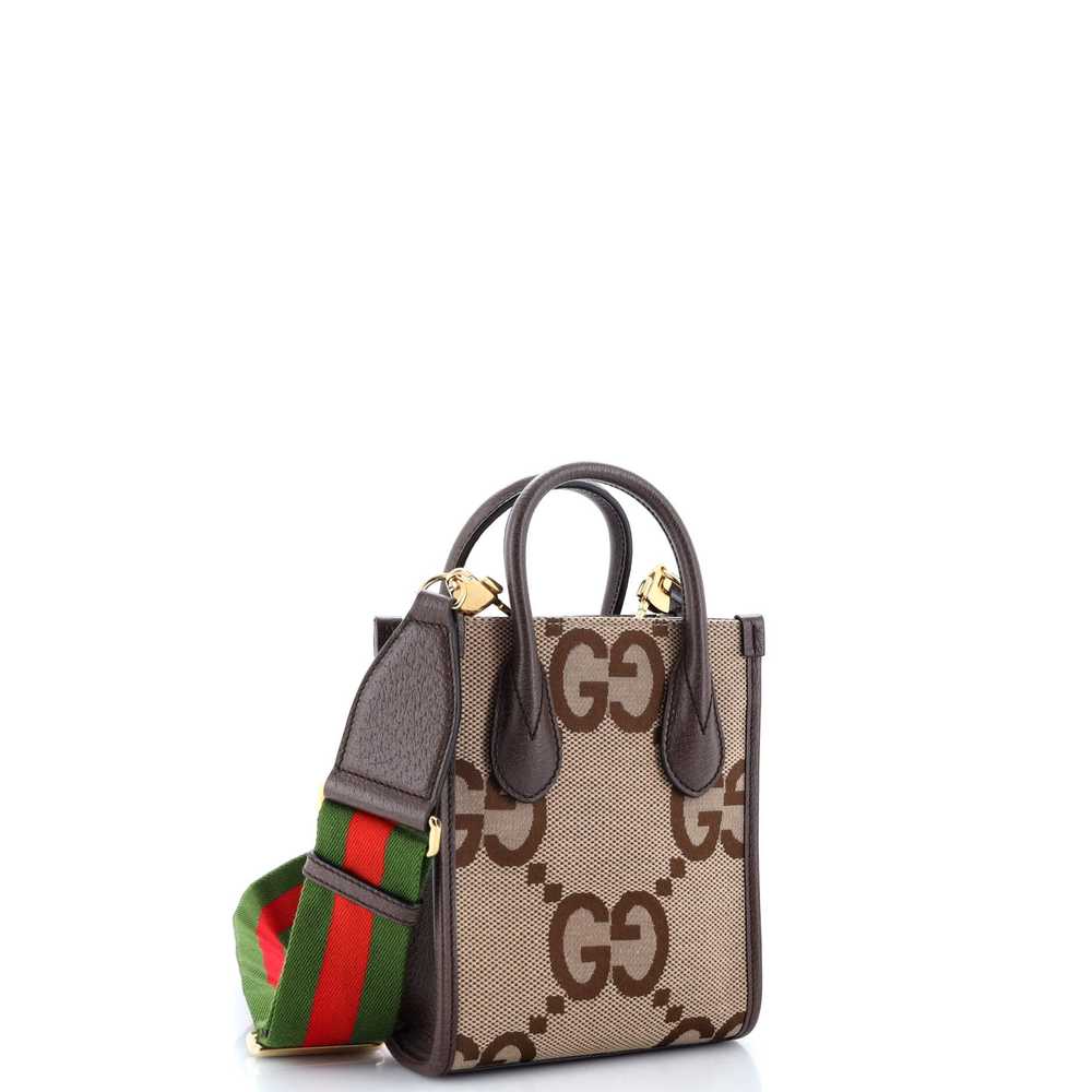 GUCCI Vertical Tote Jumbo GG Canvas Mini - image 2