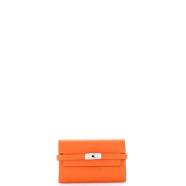 Hermes Kelly Trifold Wallet Epsom Medium