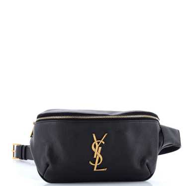 Saint Laurent Classic Monogram Belt Bag Leather