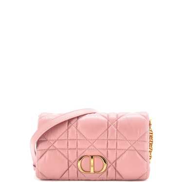 Christian Dior Caro Flap Pouch with Chain Macroca… - image 1