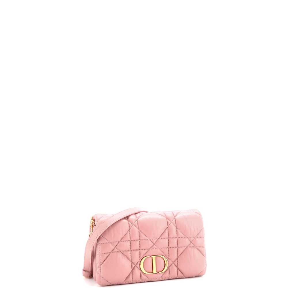 Christian Dior Caro Flap Pouch with Chain Macroca… - image 2