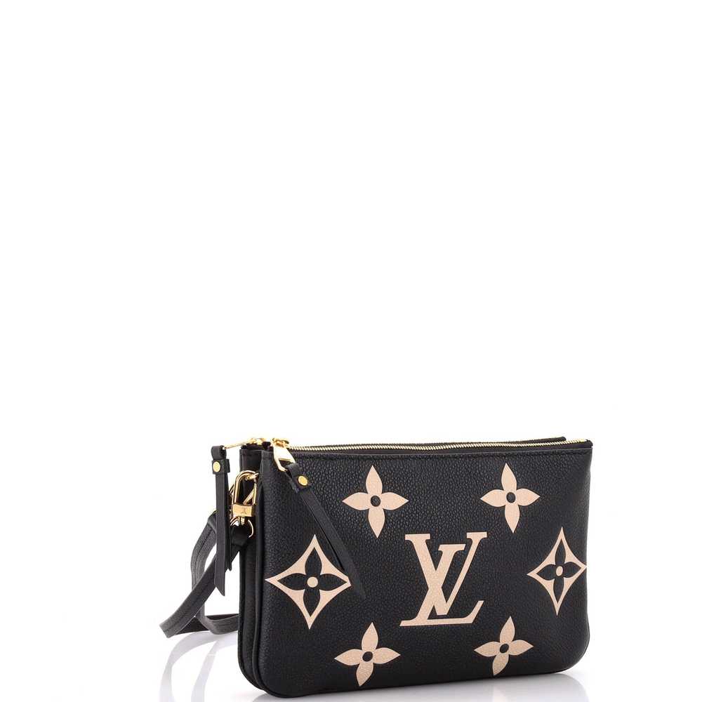 Louis Vuitton Double Zip Pochette Bicolor Monogra… - image 2