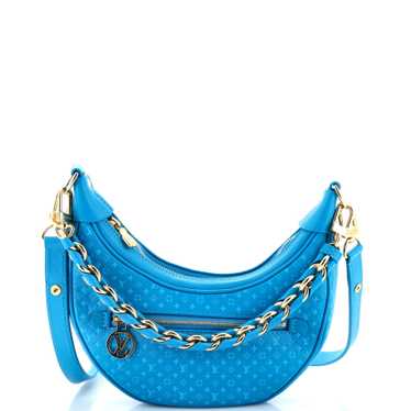 Louis Vuitton Loop Handbag Nanogram Embossed Leat… - image 1