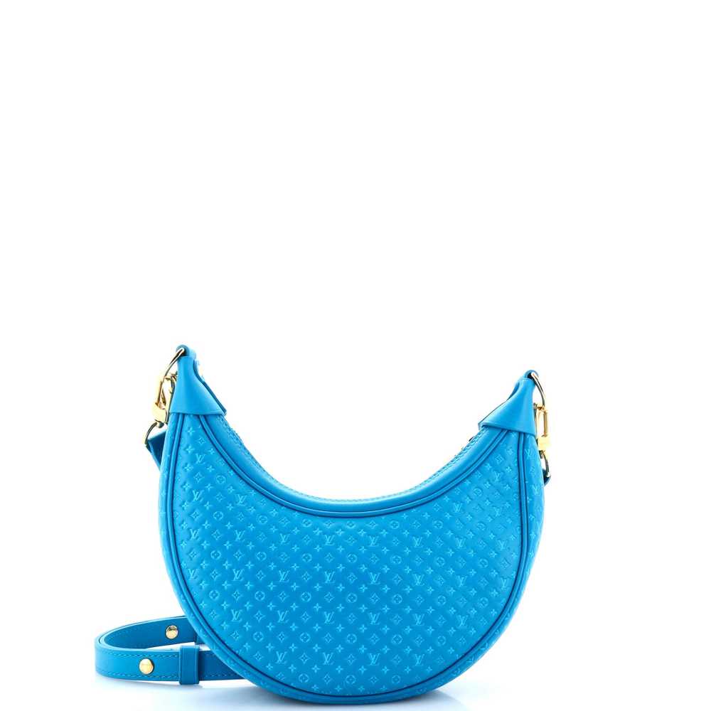 Louis Vuitton Loop Handbag Nanogram Embossed Leat… - image 3