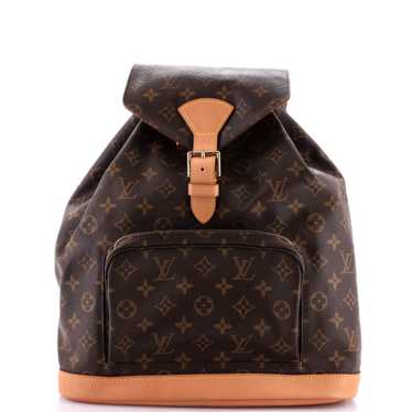 Louis Vuitton Vintage Montsouris Backpack Monogram