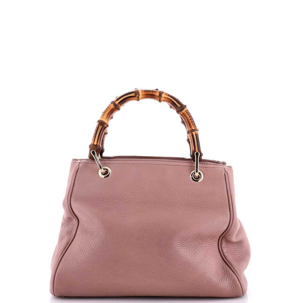 GUCCI Bamboo Shopper Tote Leather Small - image 3