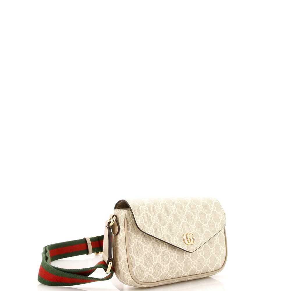 GUCCI Ophidia Envelope Flap Shoulder Bag GG Coate… - image 2