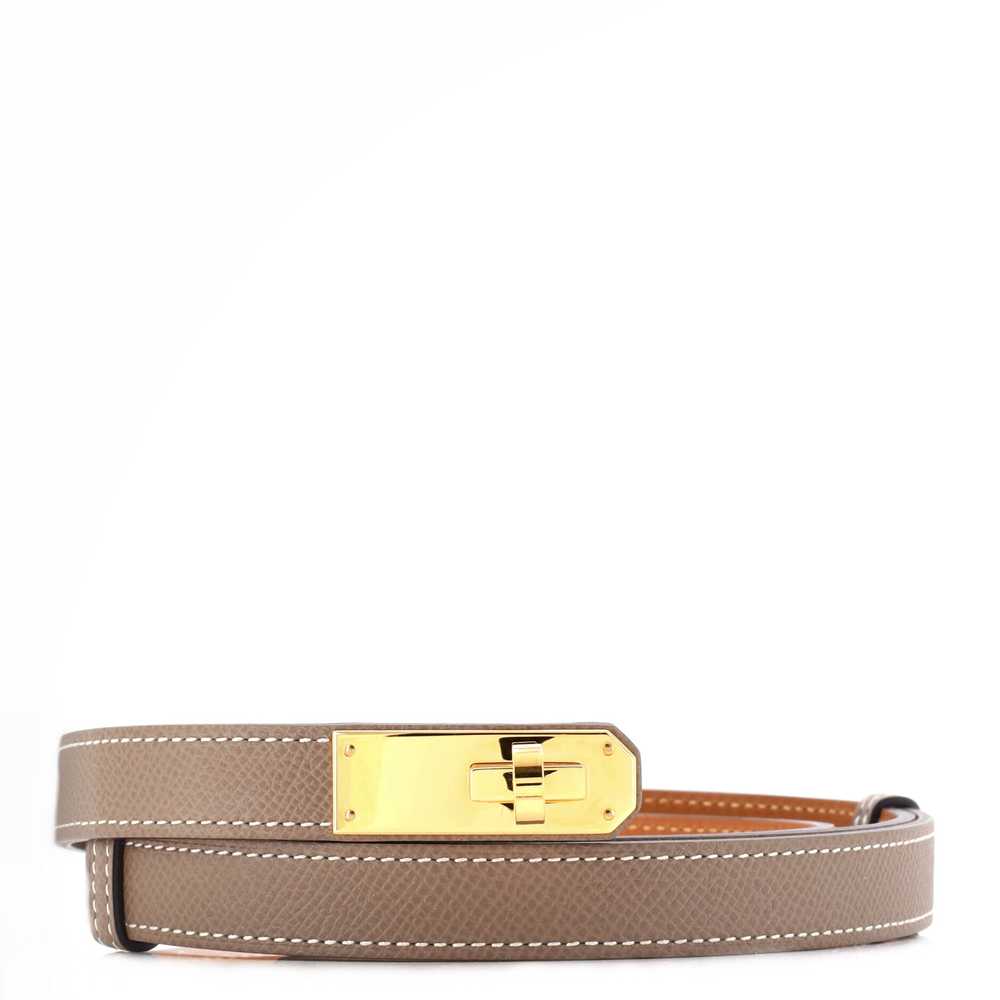 Hermes Kelly Belt Leather Thin 85 - image 1