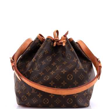 Louis Vuitton Petit Noe Handbag Monogram Canvas