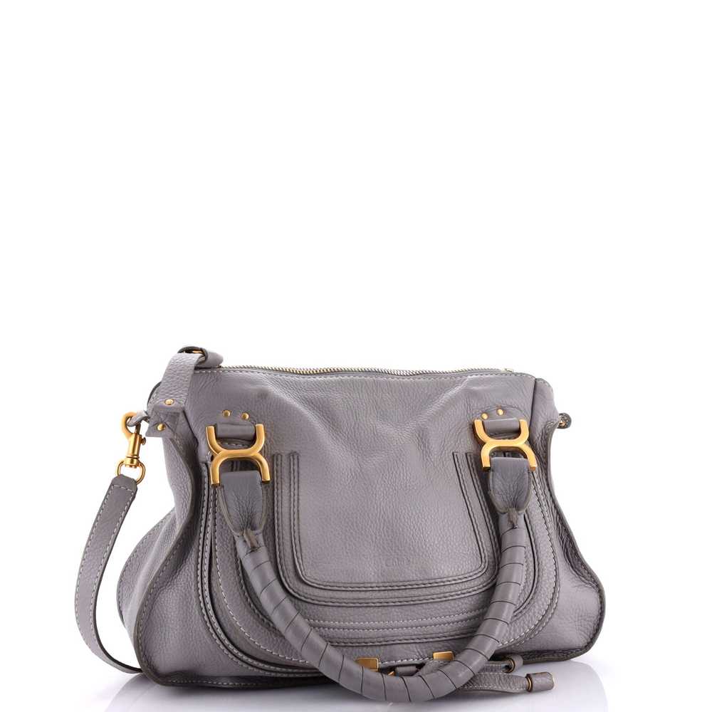 CHLOE Marcie Satchel Leather Medium - image 2