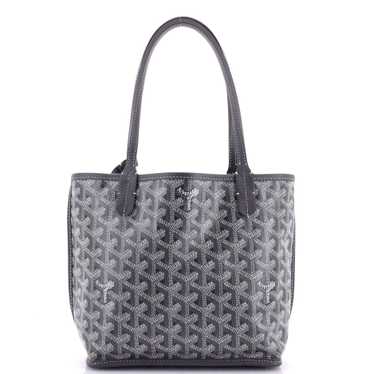 GOYARD Anjou Reversible Tote Coated Canvas Mini