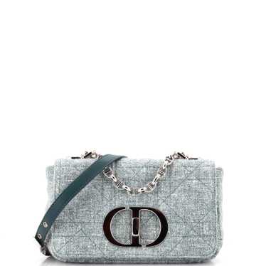 Christian Dior Caro Bag Macrocannage Quilt Linen S