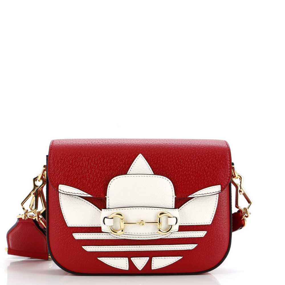 GUCCI Horsebit 1955 Shoulder Bag Leather Mini - image 1