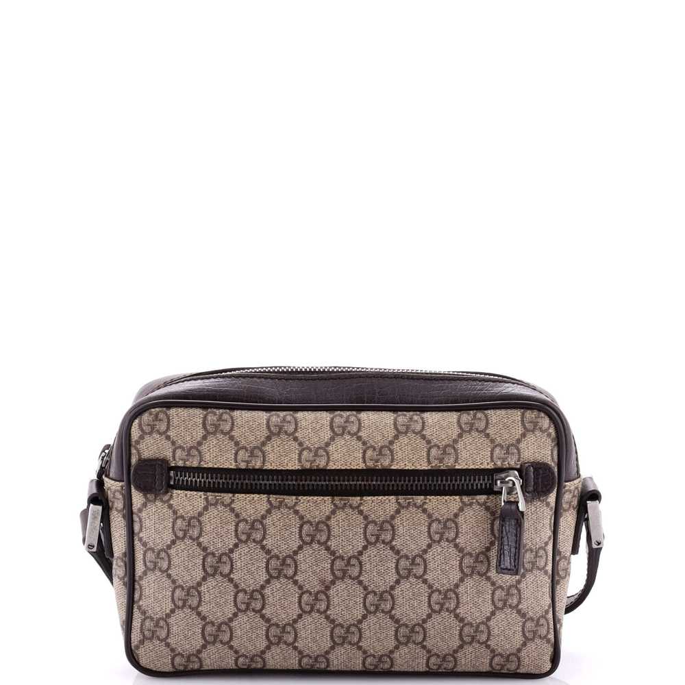 GUCCI Vintage Web Camera Bag GG Coated Canvas Sma… - image 4