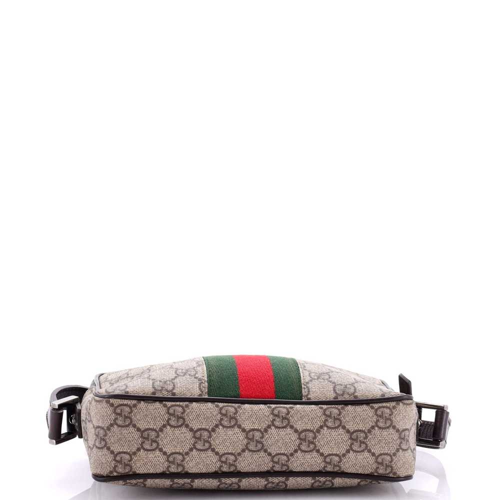 GUCCI Vintage Web Camera Bag GG Coated Canvas Sma… - image 5