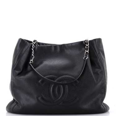 CHANEL Timeless Chain Tote Caviar Large