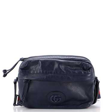 GUCCI Tonal Double G Shoulder Bag Leather - image 1