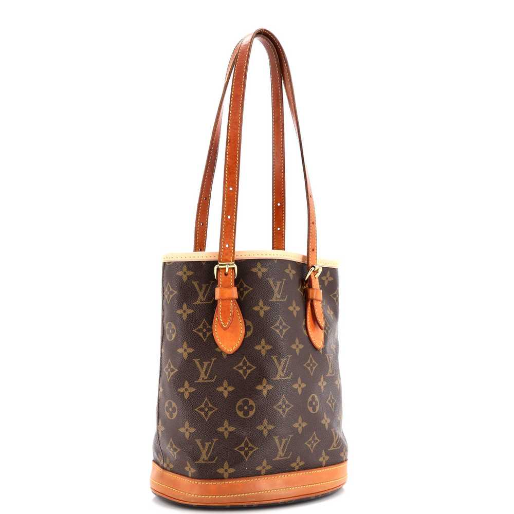 Louis Vuitton Petit Bucket Bag Monogram Canvas - image 2