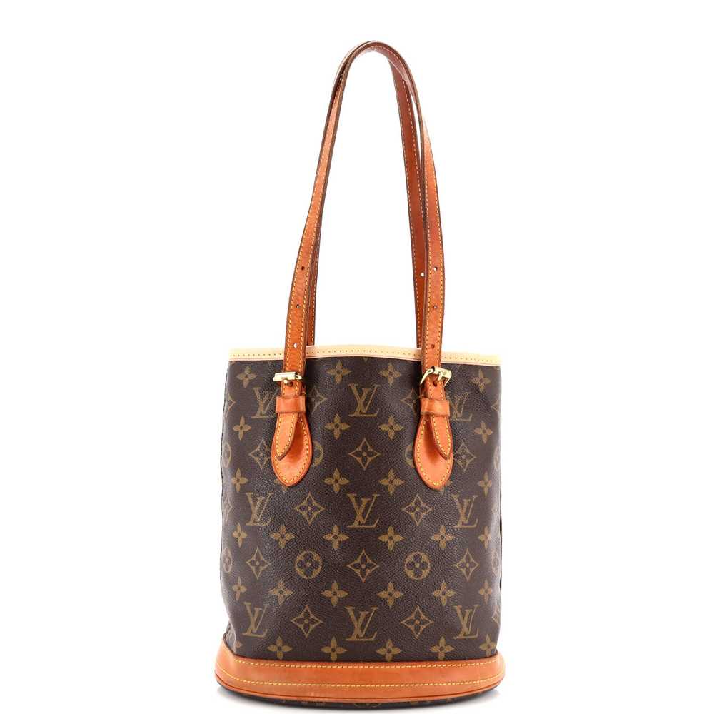 Louis Vuitton Petit Bucket Bag Monogram Canvas - image 3