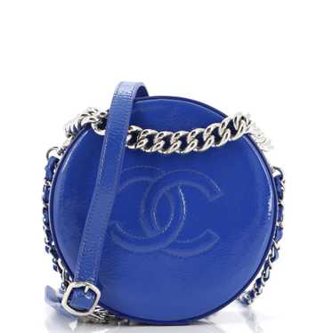 CHANEL Round as Earth Crossbody Bag Patent