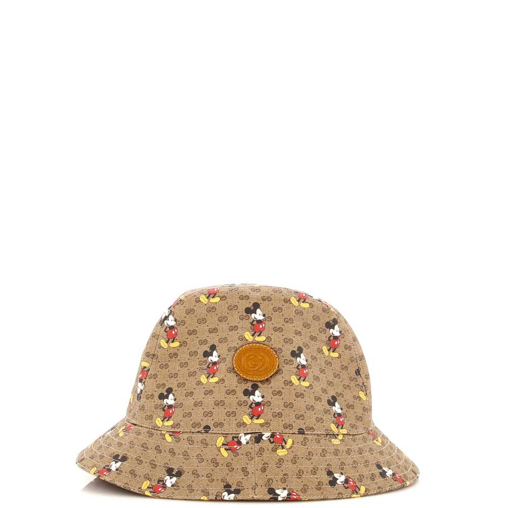 GUCCI Disney Mickey Mouse Bucket Hat Printed Mini… - image 1