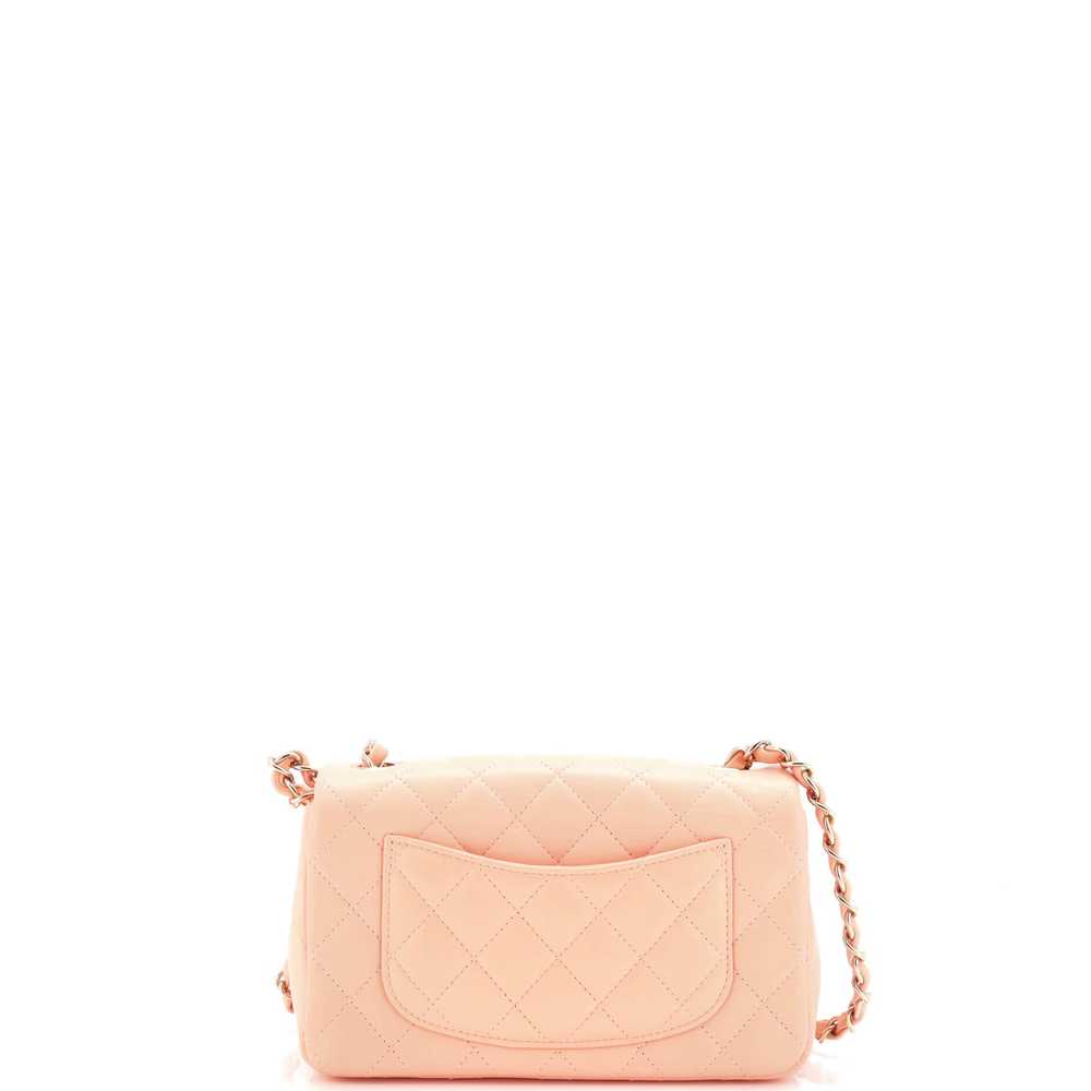 CHANEL Classic Single Flap Bag Quilted Lambskin M… - image 3