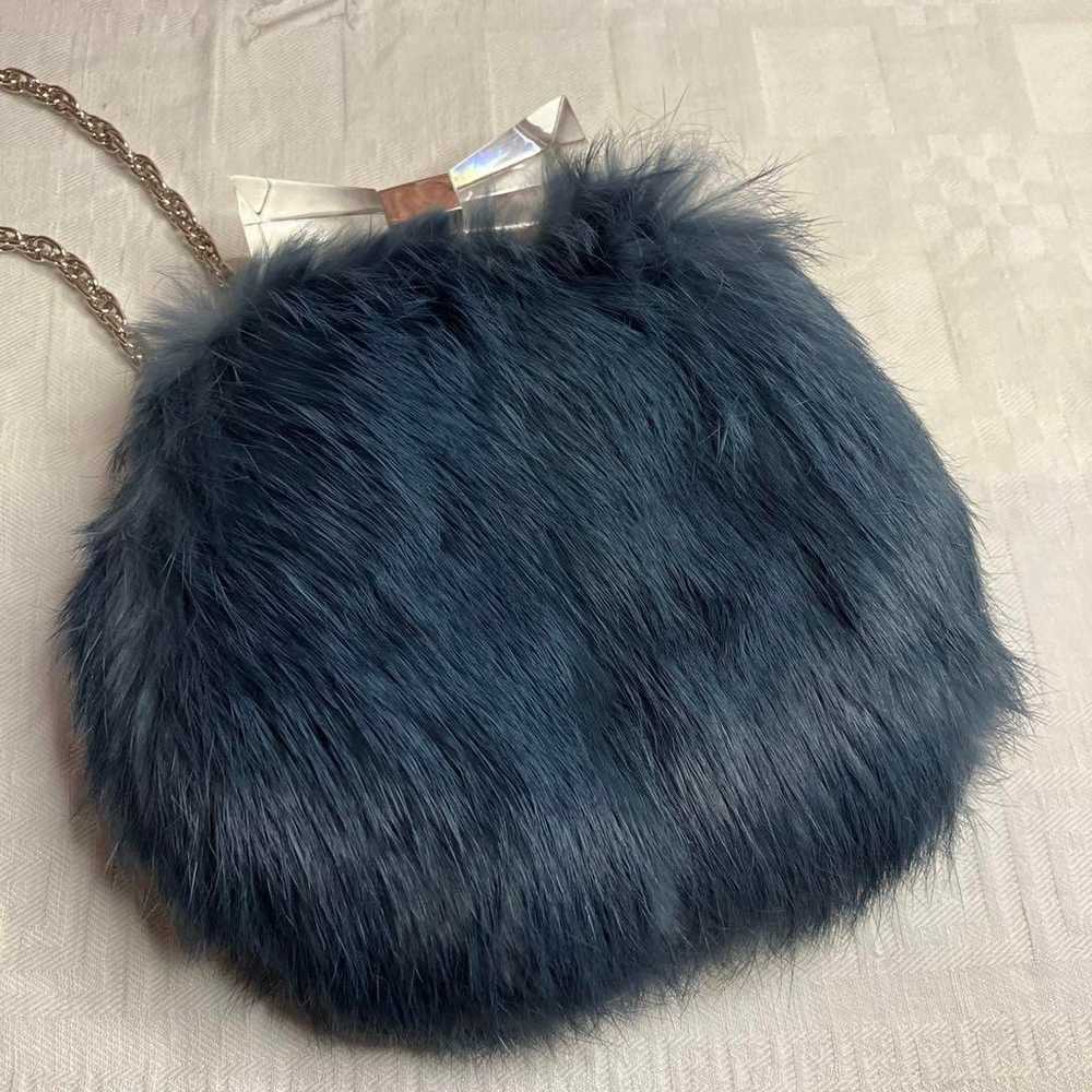 Cute ♡ ANTEPRIMA Rabbit Fur Mini Chain Bag - image 7