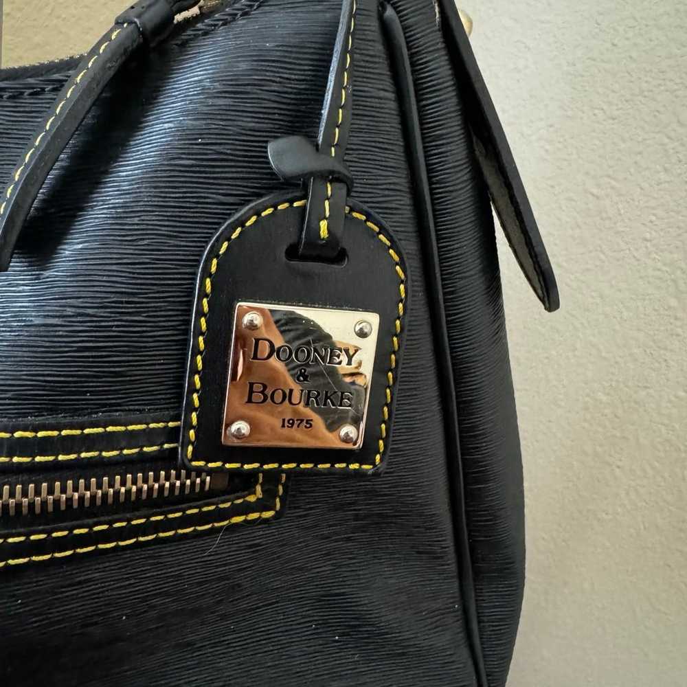 DOONEY and BOURKE Elegant Black Leather Shoulder … - image 12